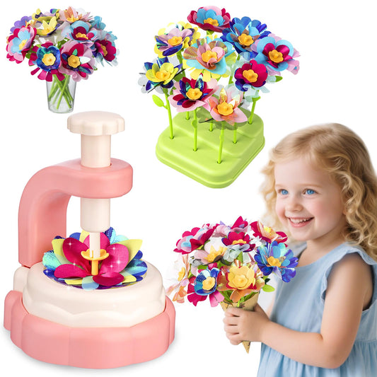 VROGTIK flower maker tool helps kids craft personalized bouquets at home.