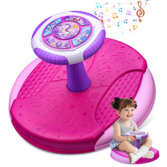 VROGTIK Sit and Spin Toy 360 view boosts balance and coordination for toddlers.