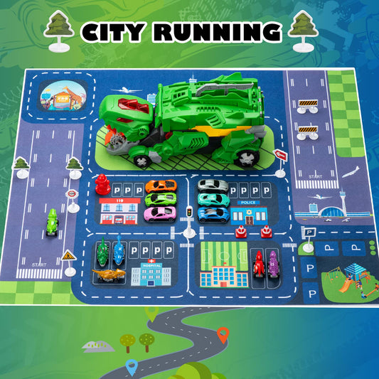 VROGTIK twelve mini cars set enables varied storytelling and play.