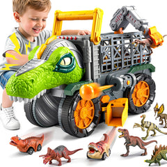 Vroomix dinosaur truck large promotes imaginative play with a kid-sized, spacious design.