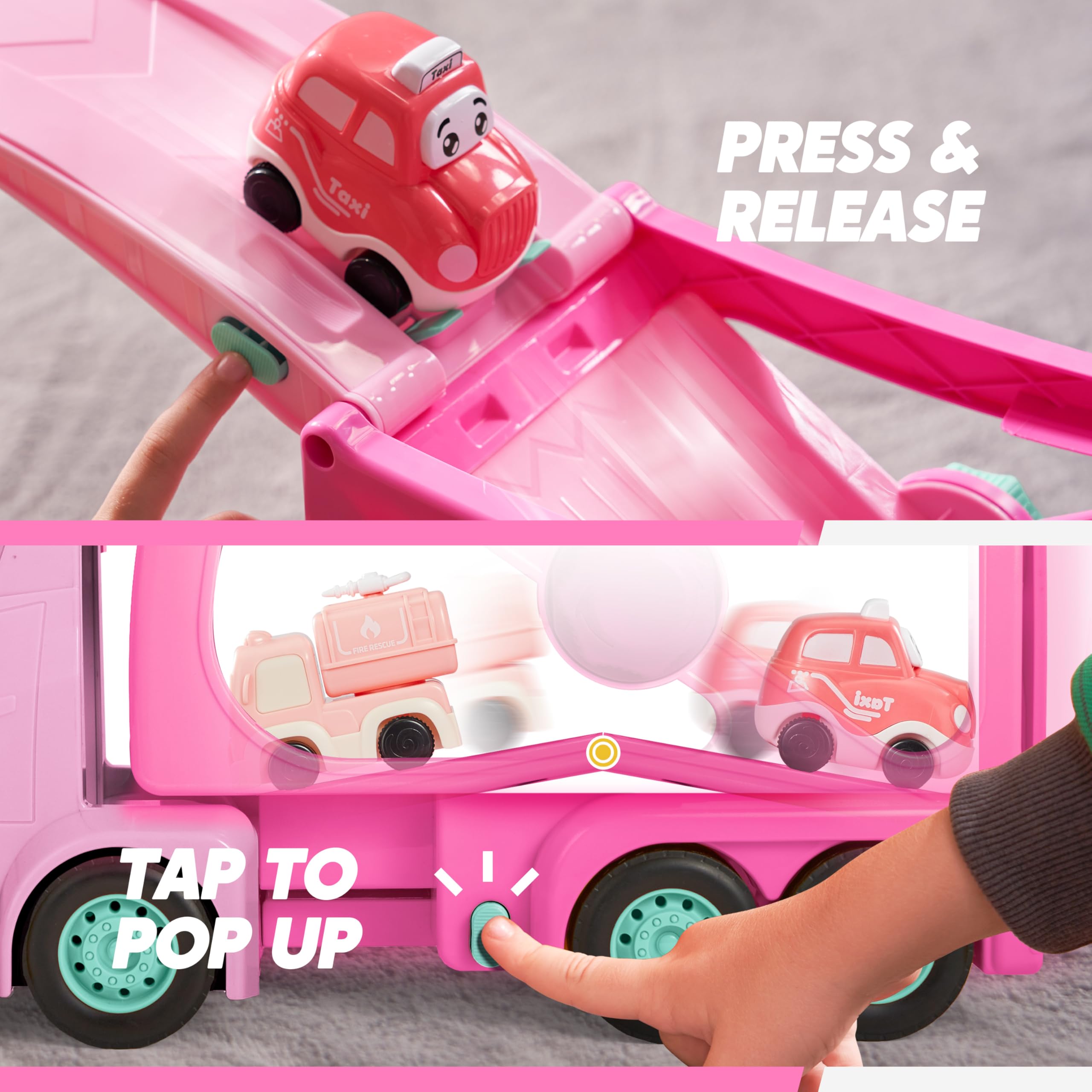 Vroomix extendable truck head adds adjustable angles for versatile play
