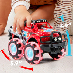 Vroomix GlowRover trucks inside package ready for gifting and unboxing