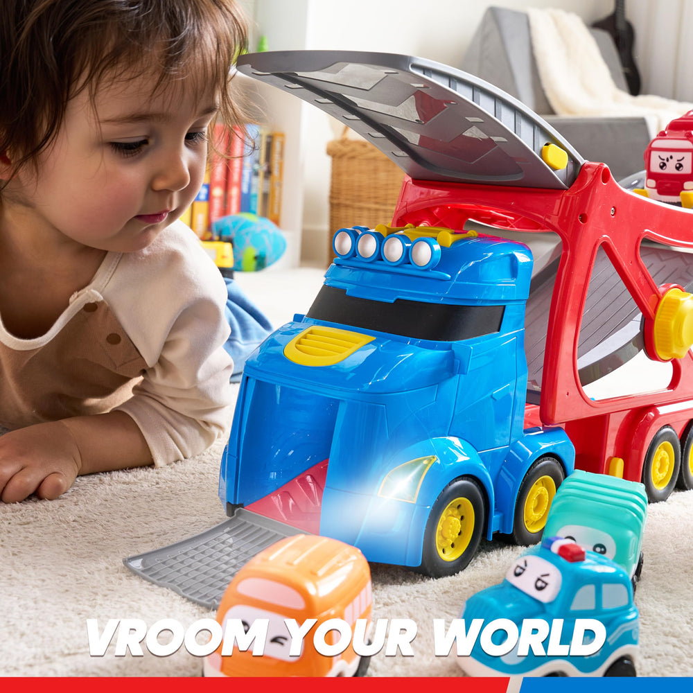 Vroomix included small cars sized for little hands.