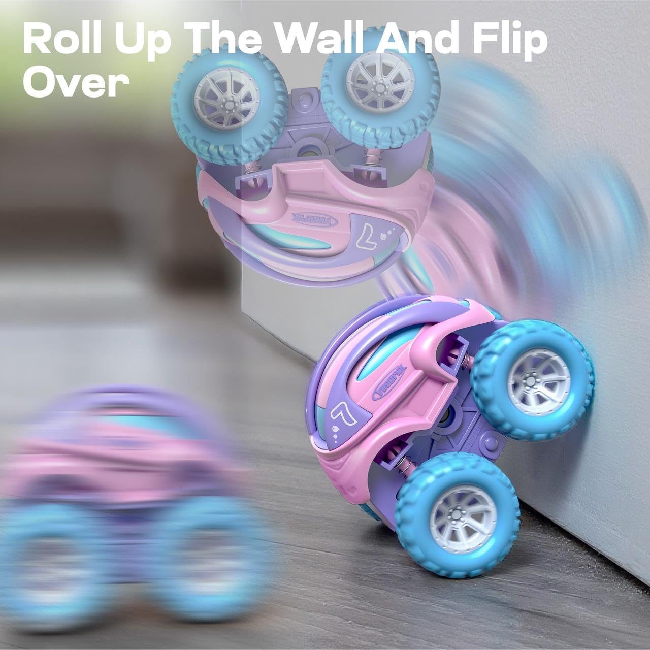 Vroomix Jova closeup design highlighting cute faces and kid-friendly colors.
