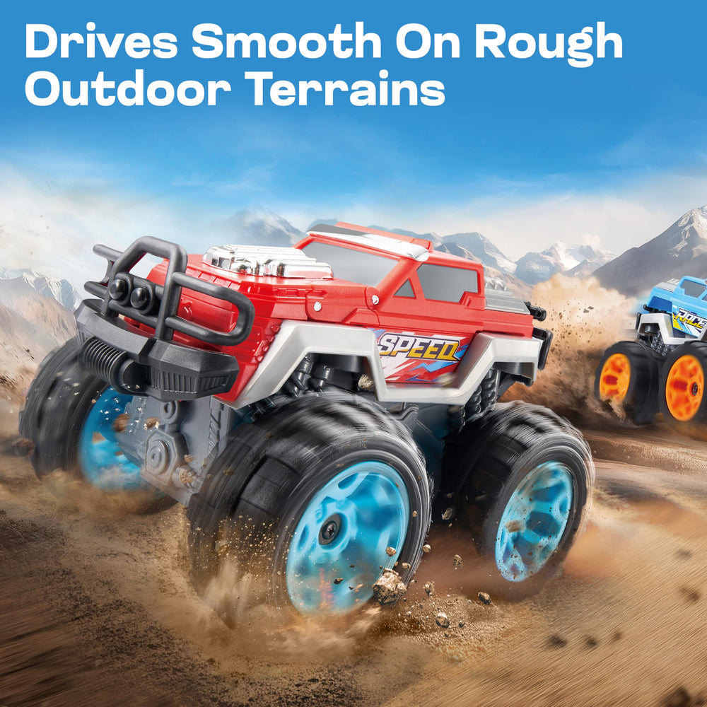 Vroomix Jova set includes two unique vehicles to inspire playtime adventures.