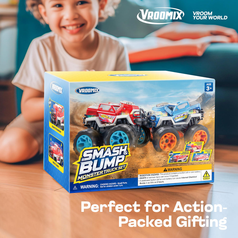 Vroomix Jova gift-ready packaging brightens birthdays and holidays.
