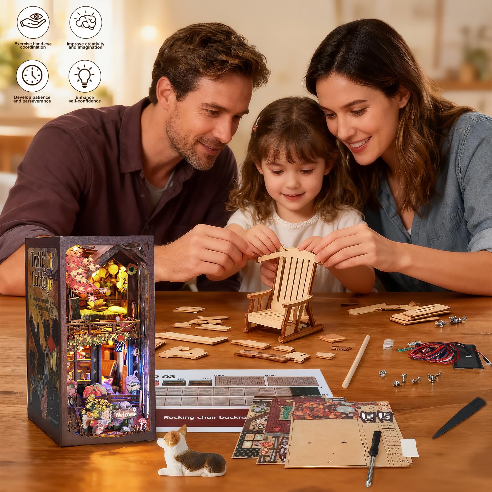Vruelia Gift-ready kit for library lovers supports mindful crafting sessions