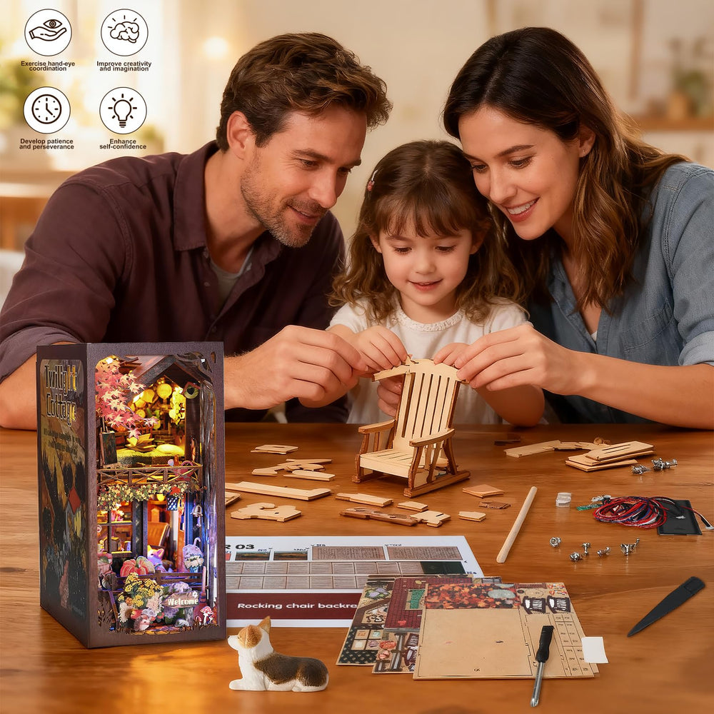 Vruelia Gift-ready kit for library lovers supports mindful crafting sessions
