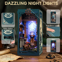 Vruelia Ocean Mystery shipwreck figures showcased in intricate, collectible diorama.