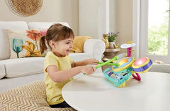 VTech Bluey Hooray Drum Set Dance Party mode for singing and dancing