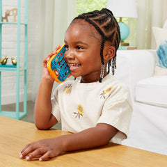 VTech Bluey Learning Mobile Phone character keys boost role-play and conversational practice.