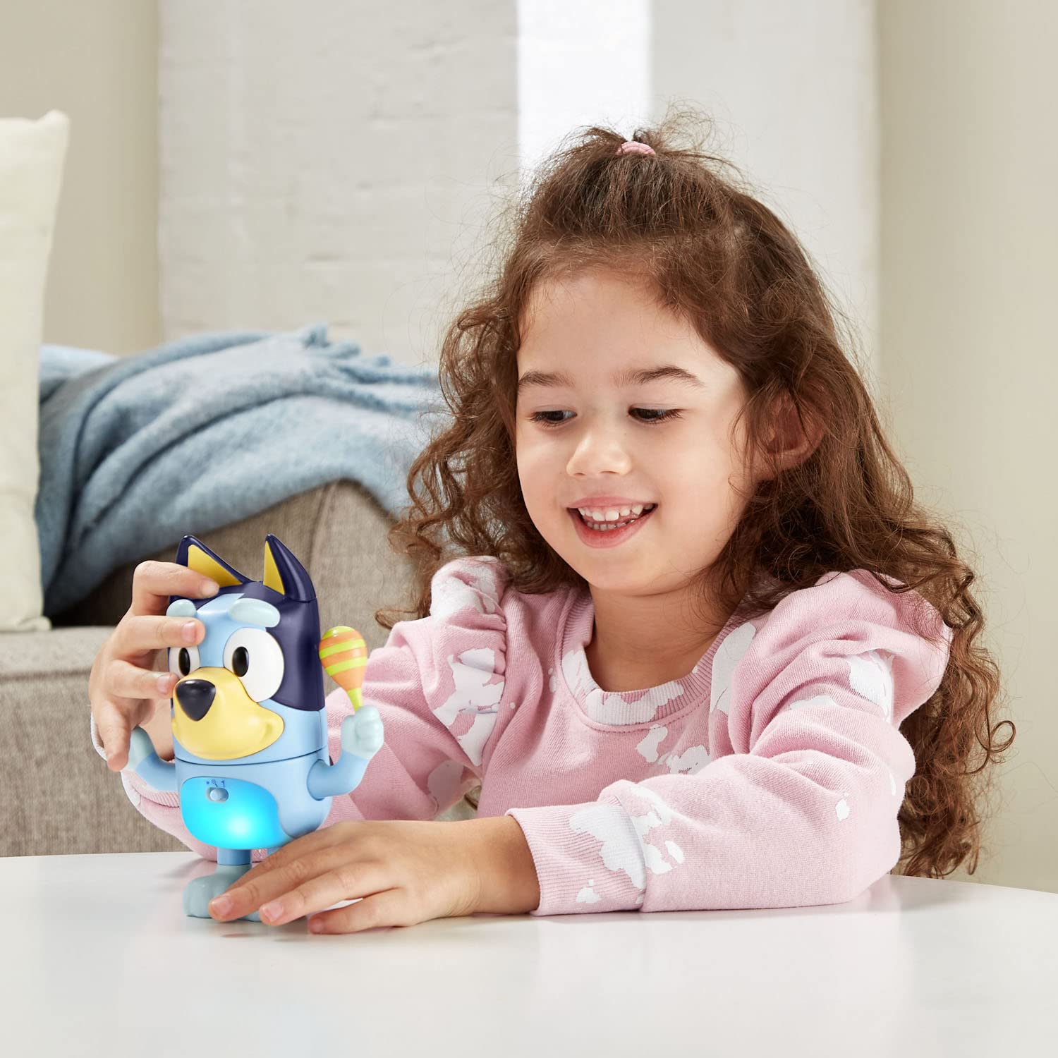 VTech Bluey Shake It Bluey counting to ten supports early numeracy through play