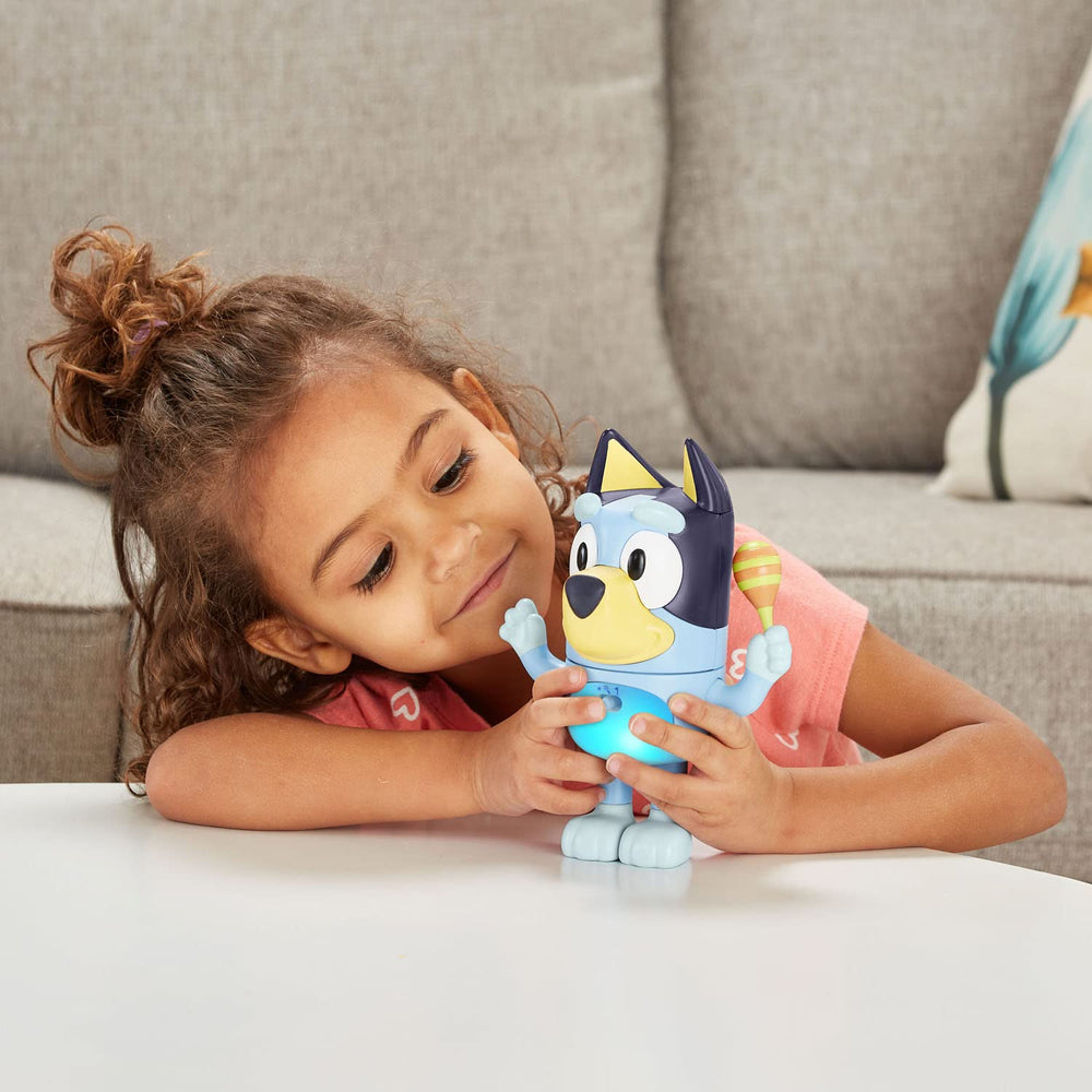 VTech Bluey Shake It Bluey nose sneeze button adds playful surprise