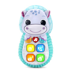 VTech Hello Hippo Soft Phone light-up heart for engaging visual play
