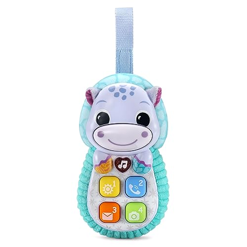 VTech Hello Hippo Soft Phone melodies support early auditory play