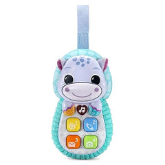 VTech Hello Hippo Soft Phone melodies support early auditory play