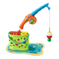 Color-matching LED lights on the Jiggle and Giggle bobber for color recognition