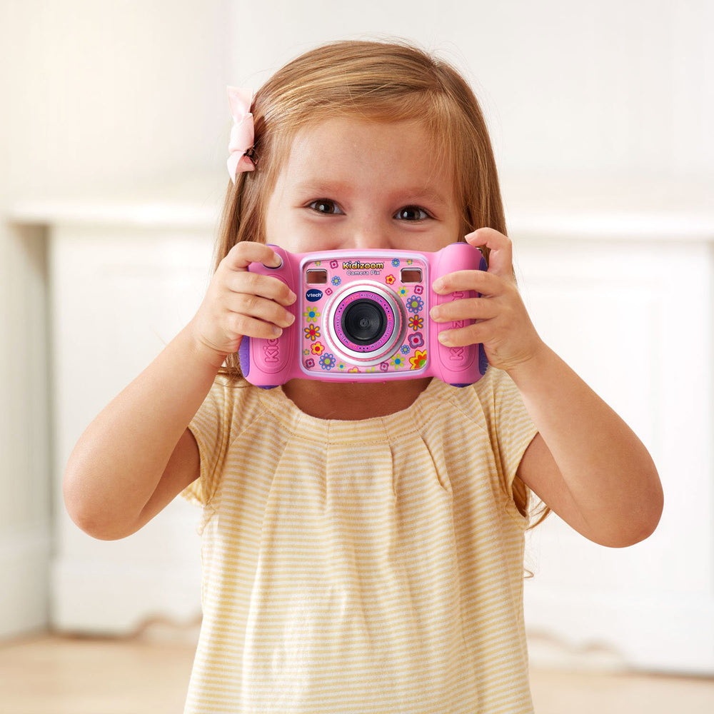 VTech Kidizoom Camera Pix Pink durable design for drops and tumbles