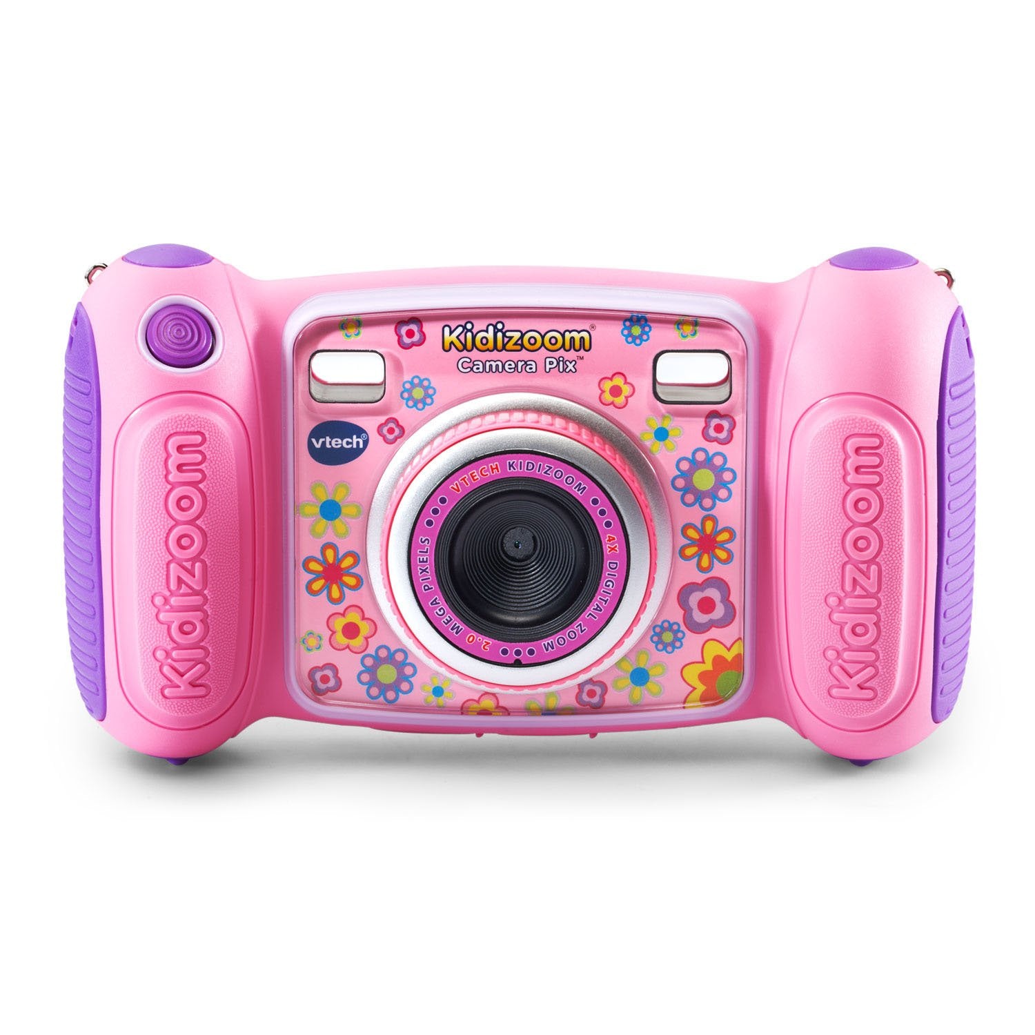 VTech Kidizoom Camera Pix Pink front view for kids' easy photography