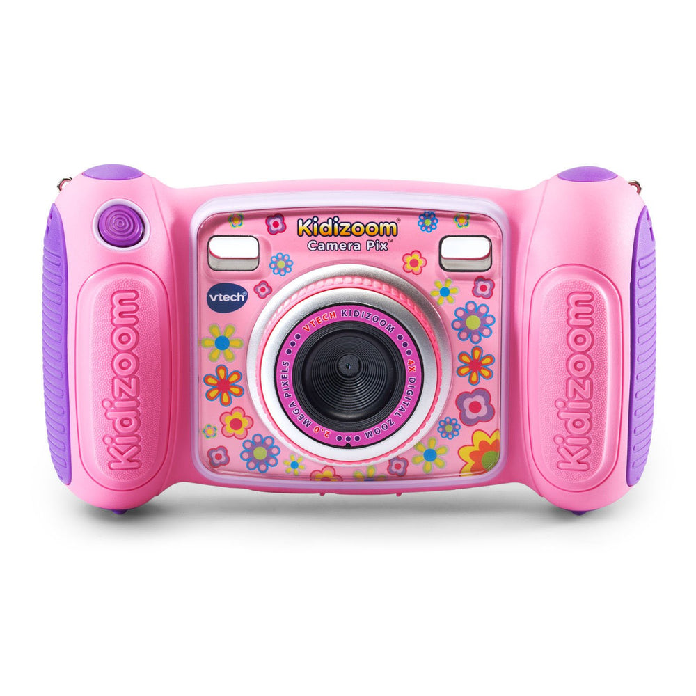 VTech Kidizoom Camera Pix Pink front view for kids' easy photography