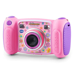 VTech Kidizoom Camera Pix Pink held by child during playtime