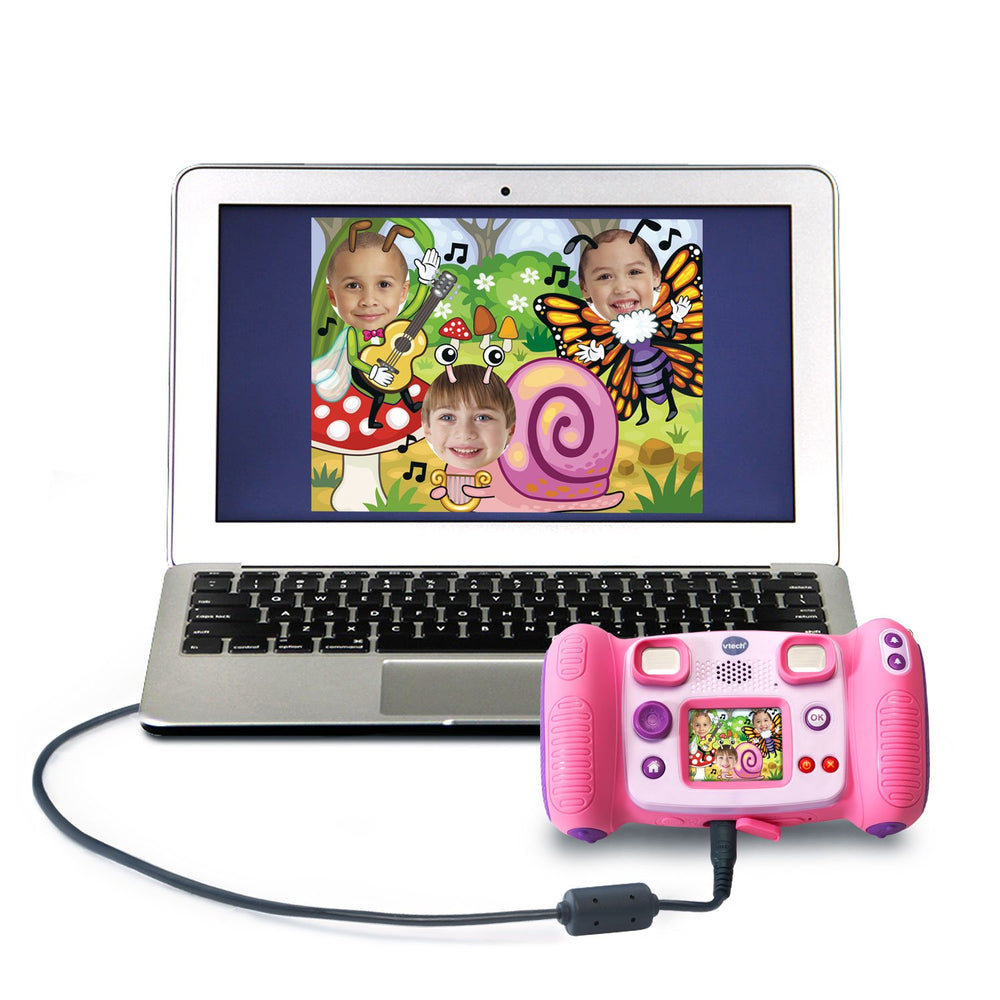 VTech Kidizoom Camera Pix Pink collage templates for photo montages