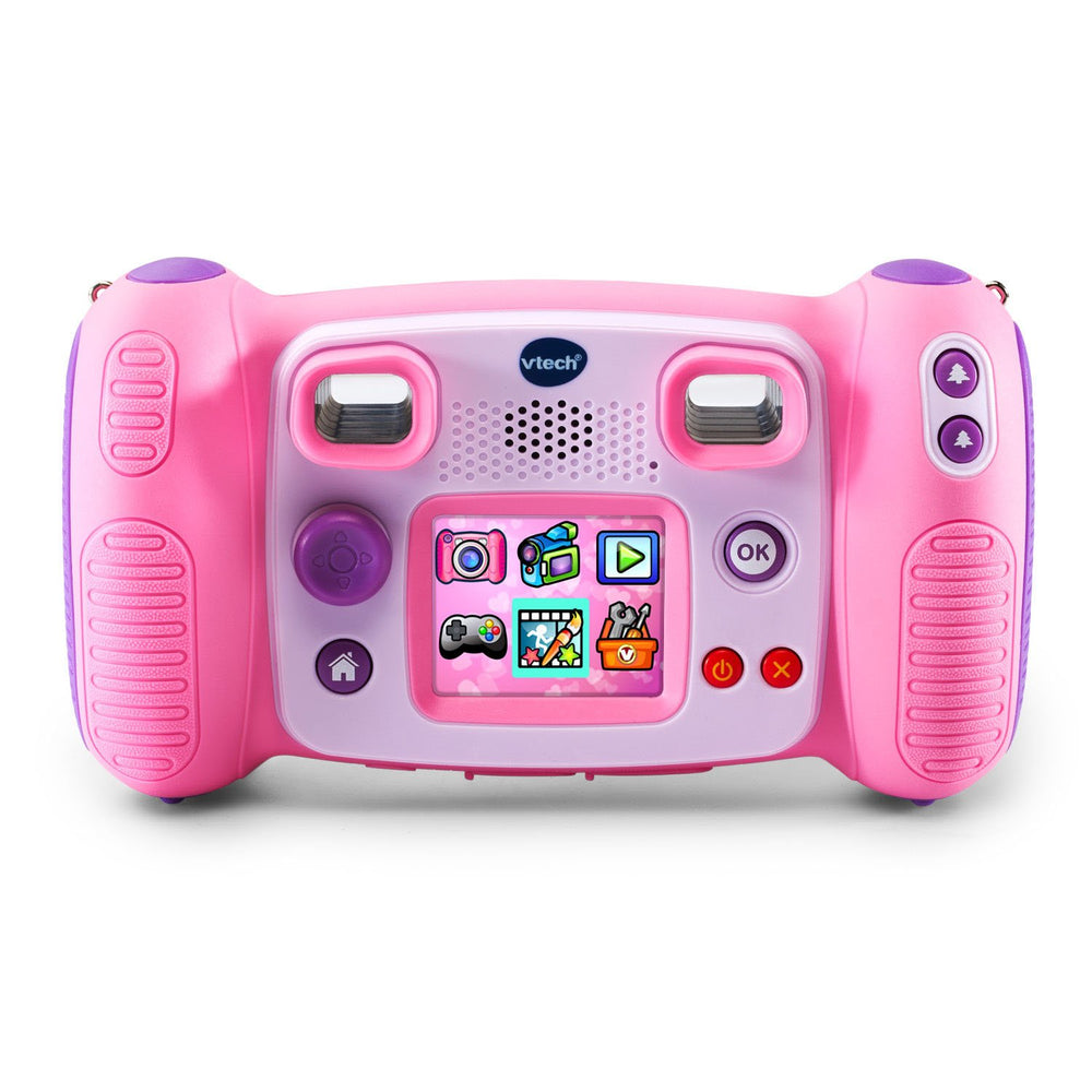 VTech Kidizoom Camera Pix Pink selfie detection mode in action