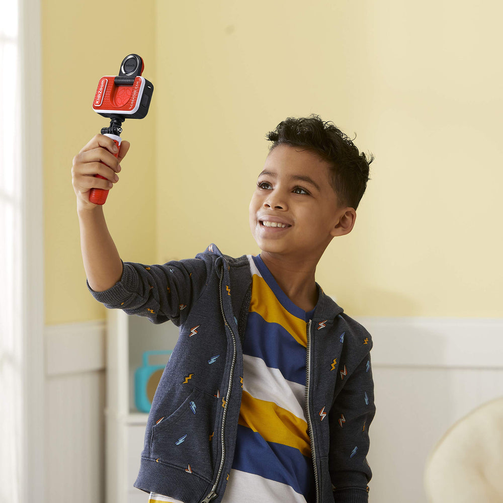 VTech KidiZoom Creator Cam microSD slot expands storage to 32 GB