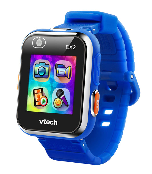 VTech KidiZoom DX2 blue front camera for kid-friendly selfies and videos