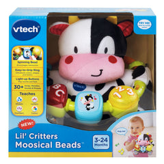 VTech Lil' Critters Moosical Beads soft toy for bedtime routines and cuddling