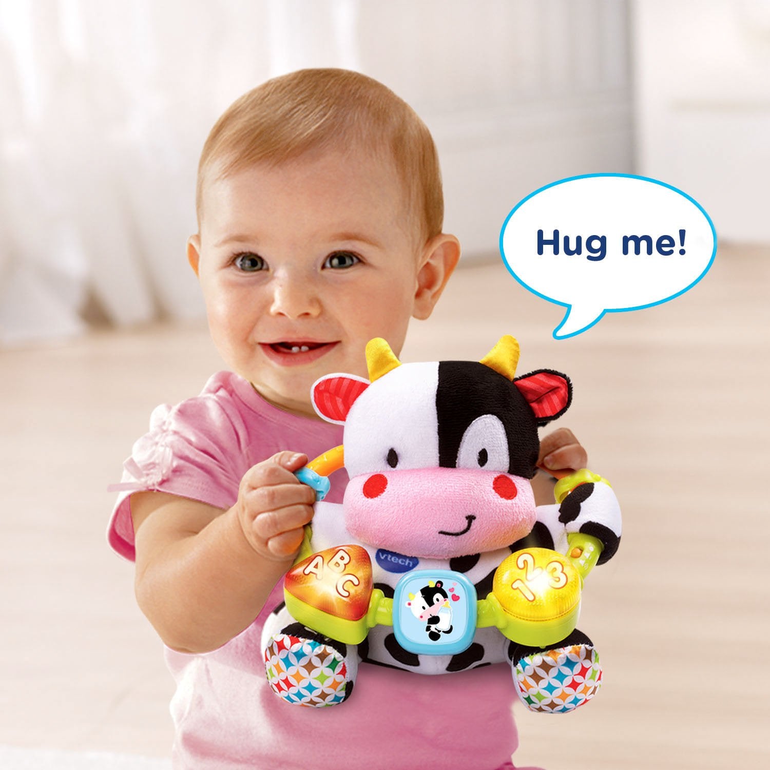 VTech Lil' Critters Moosical Beads spin square bead for fine motor skill practice