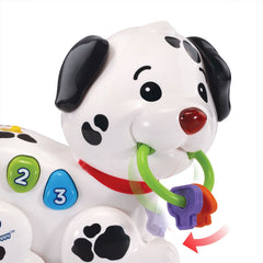 VTech Pull and Sing Puppy compact size fits small play spaces