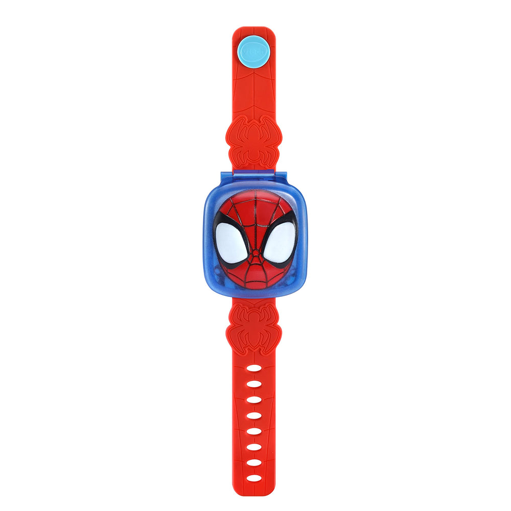 Child wearing the Spidey Learning Watch for comfortable daily wear