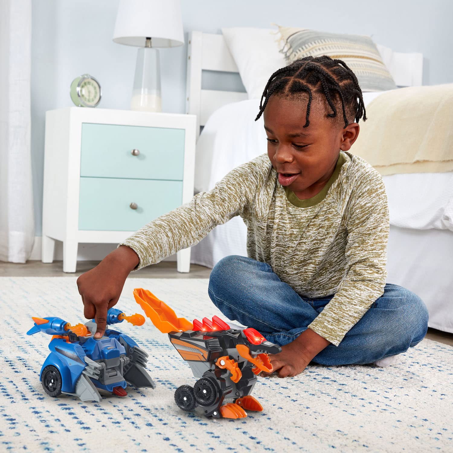VTech Switch and Go Two dinos in one vehicle boosts storytelling