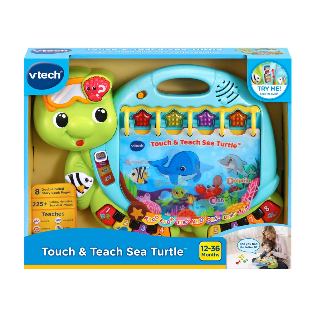 VTech Take-along handle design makes on-the-go learning easy and engaging