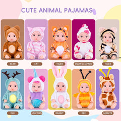 Vueos child-safe durable vinyl dolls withstand daily hugs and drops.