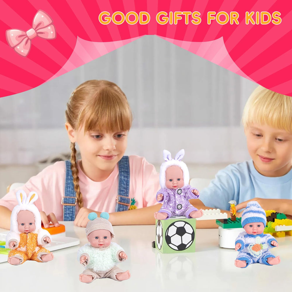 Vueos hand-held playset supports comfortable grip and mini-doll manipulation.