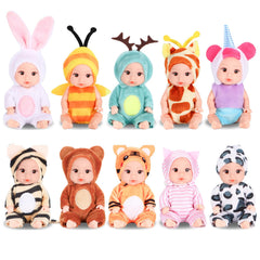 Vueos mini baby doll with bee outfit for imaginative play and sharing