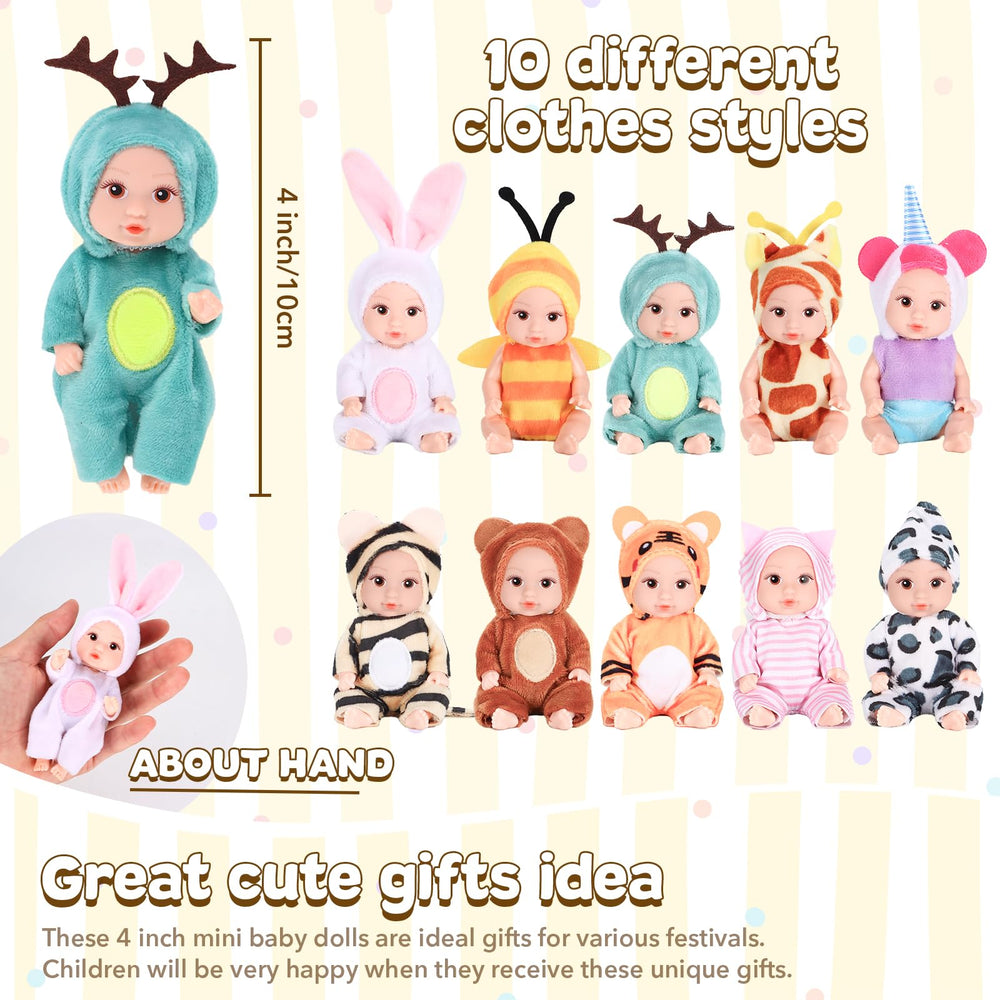 Vueos mini baby doll wearing cat outfit sparks creative storytelling