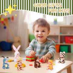 Vueos dolls inspire care and role-play through accessories.