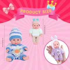 Vueos portable doll playset supports on-the-go learning and playtime.