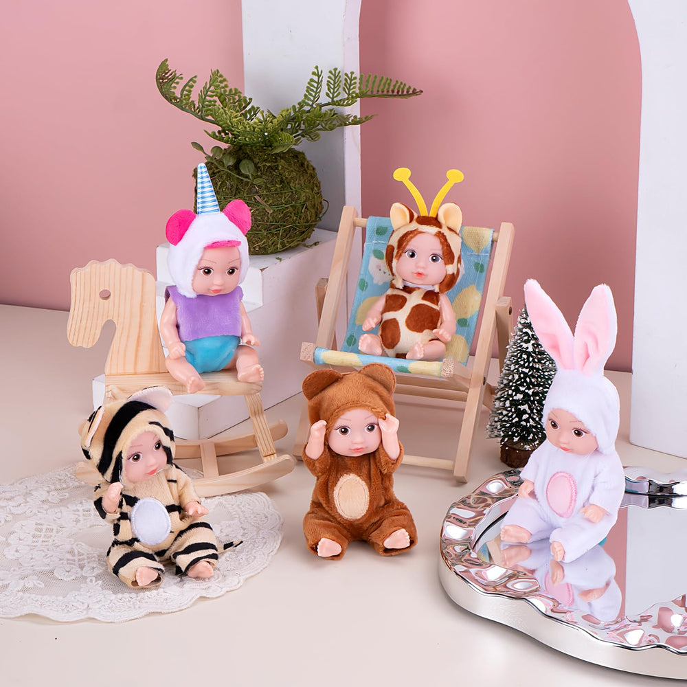 Vueos realistic acrylic eyes invite expressive interaction during pretend care.