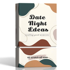 VUNCESSIN 40 scratch-off date night cards cover, ideal couples gift for romance and adventure
