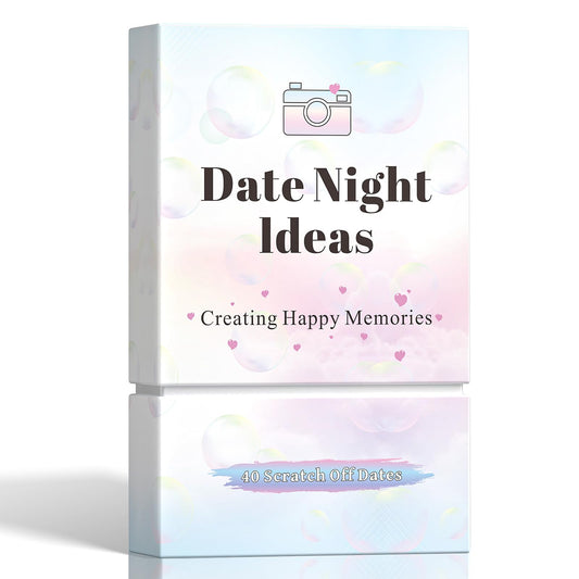 VUNCESSIN Date Night Cards pack cover with ideas to spark romance