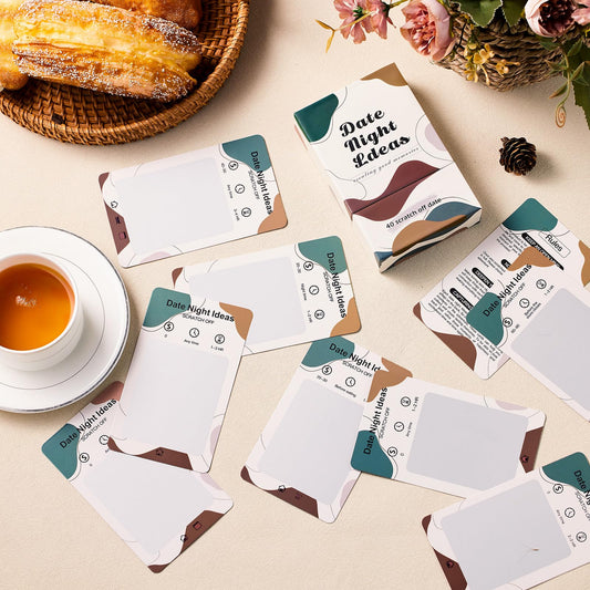 VUNCESSIN date night ideas cards spread invites spontaneous planning for real moments