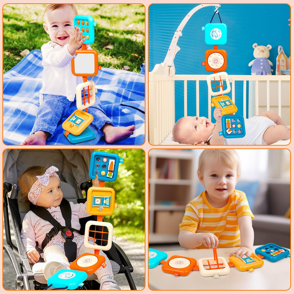 Vunrahsg Busy Board makes a thoughtful gift for toddlers 1-3 years old.