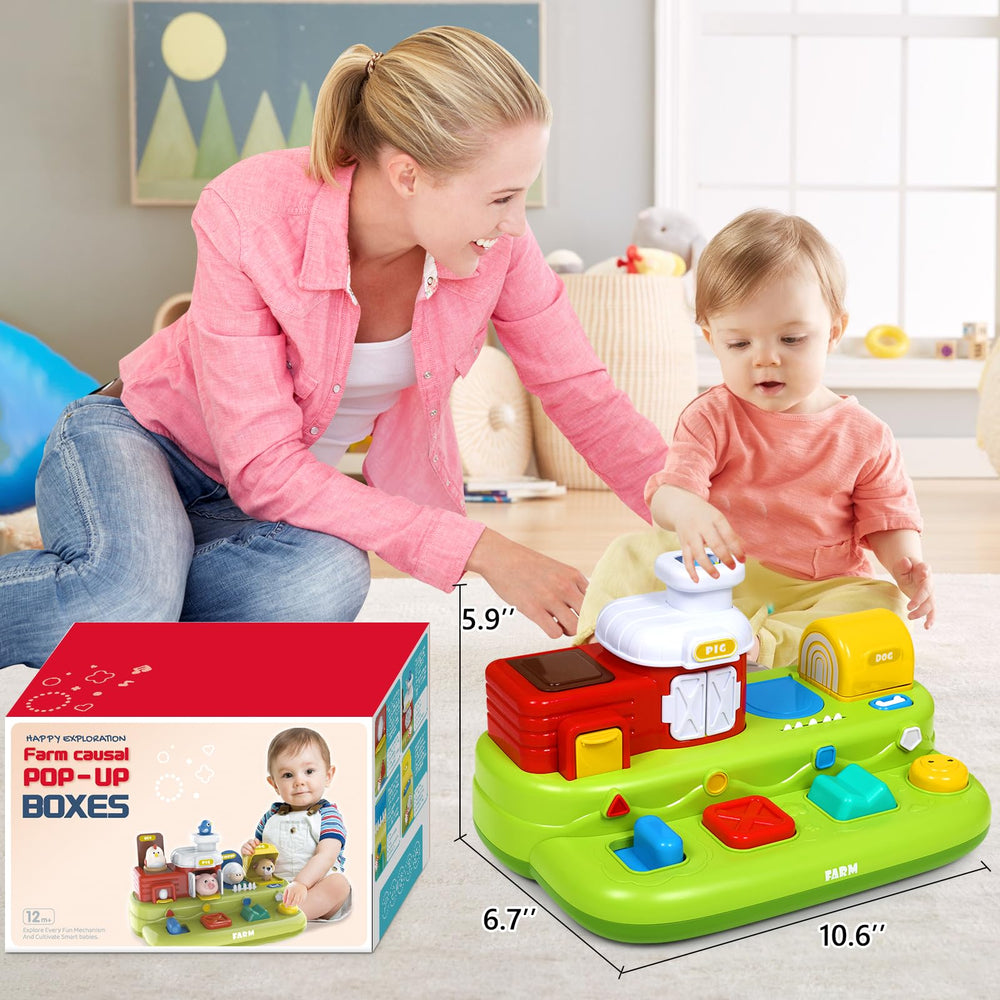 Vunrahsg dog pop-up animal fuels imaginative play