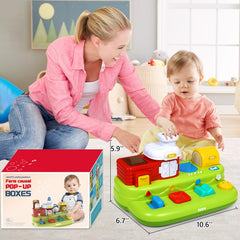 Vunrahsg dog pop-up animal fuels imaginative play