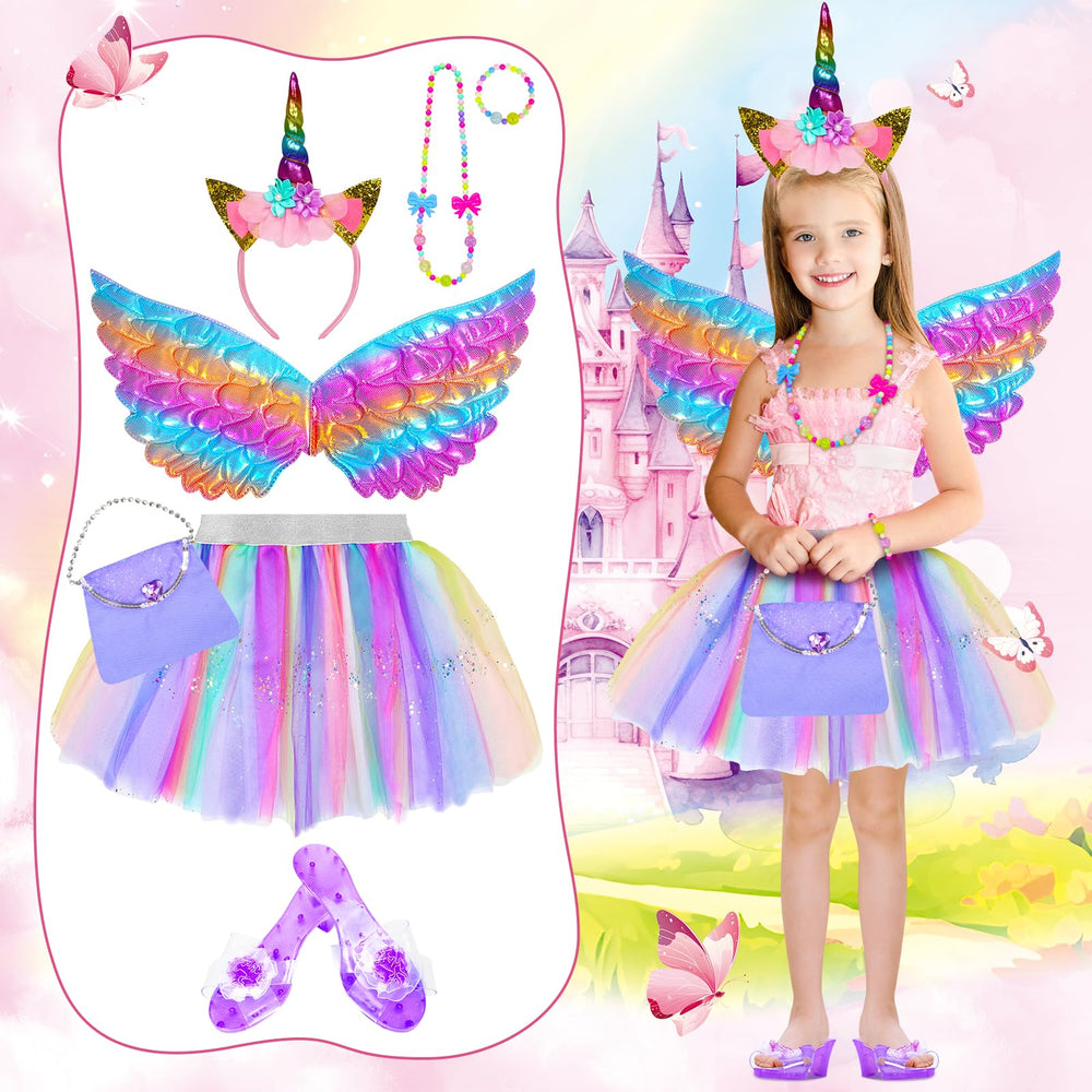 Vunrahsg fairy wings and butterfly wings for magical pretend play and graceful twirls.