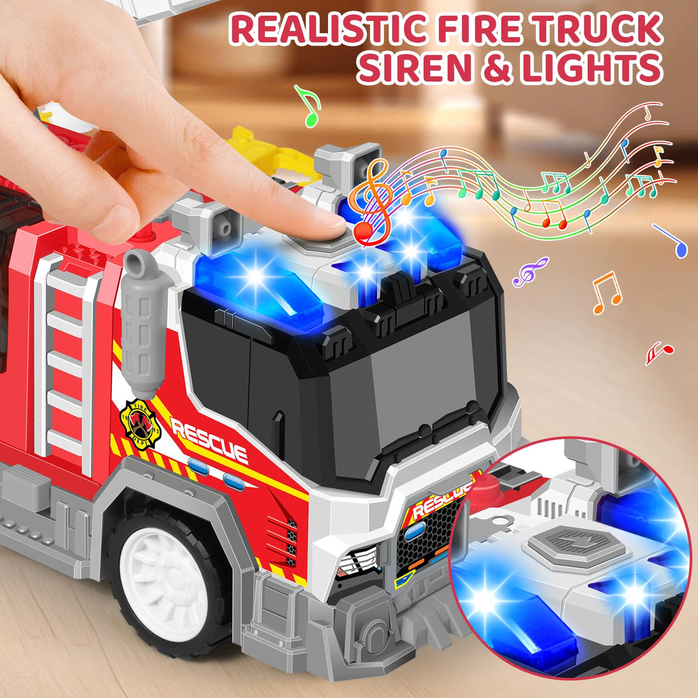 Vunrahsg extendable 360-degree ladder reaching 17 inches for realistic play